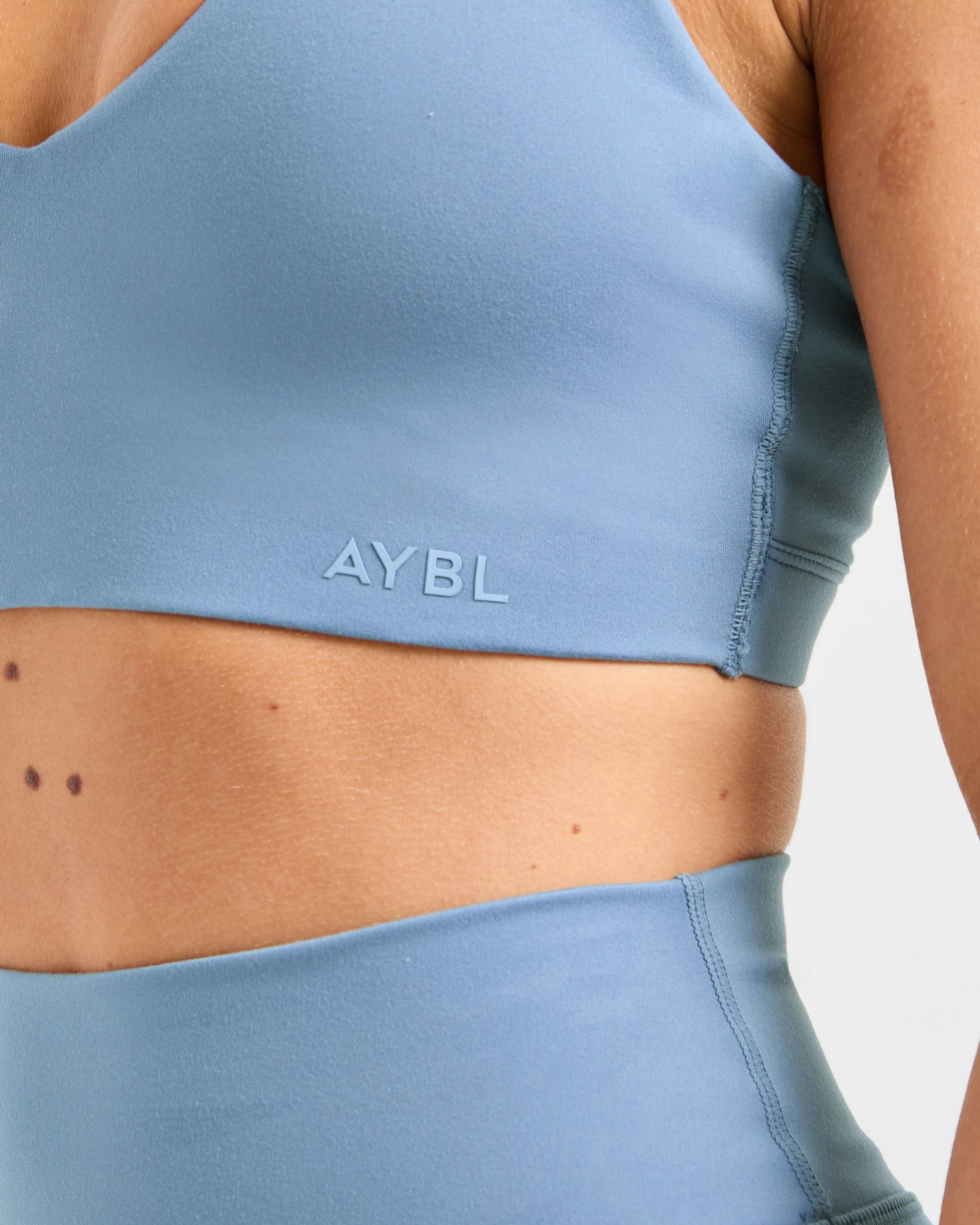 Staple Sports Bra - Slate Blue - Image 5