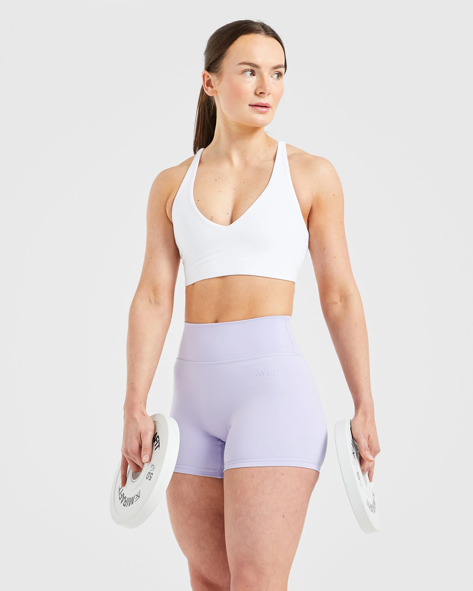 Staple Sports Bra - White - Image 8