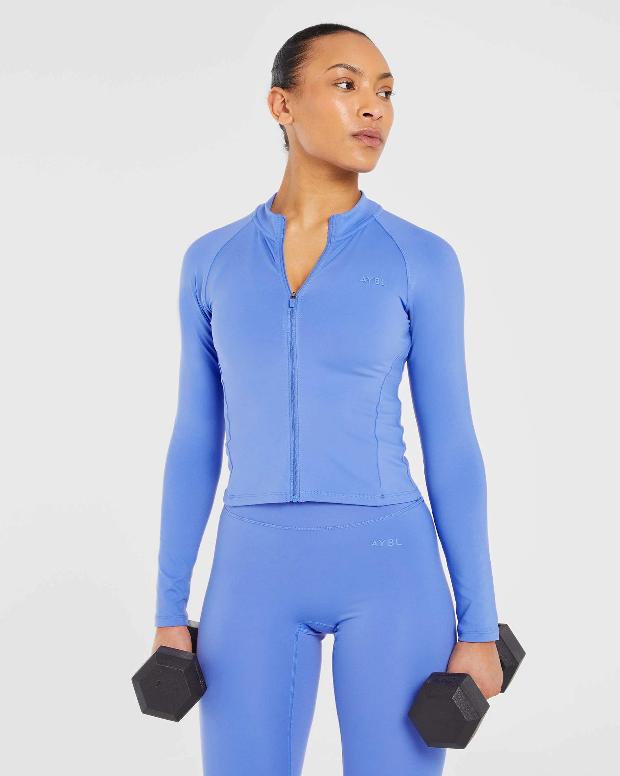 Staple Zip Jacket - Cobalt Blue - Image 8