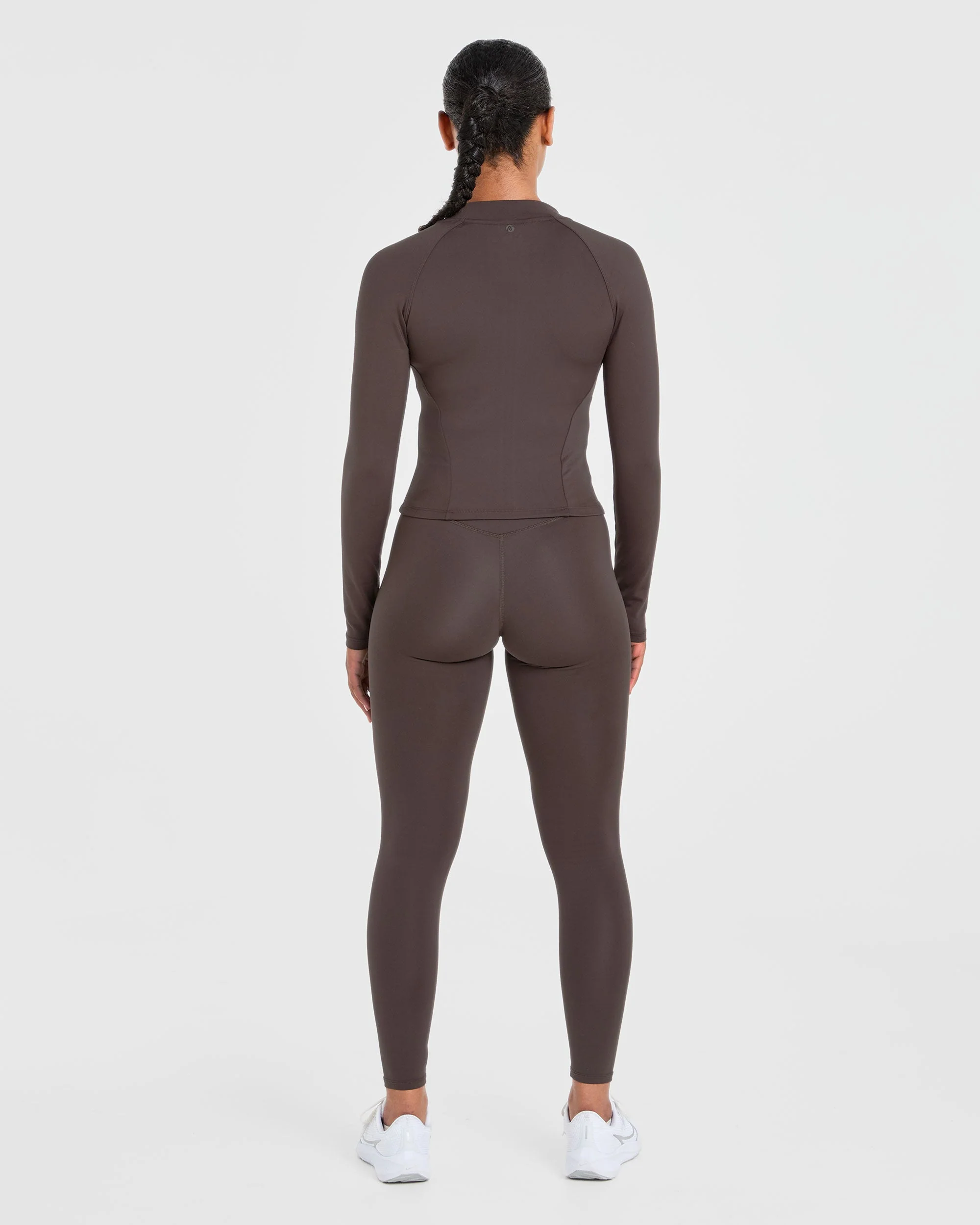 Staple Zip Jacket - Coffee Brown - Image 4