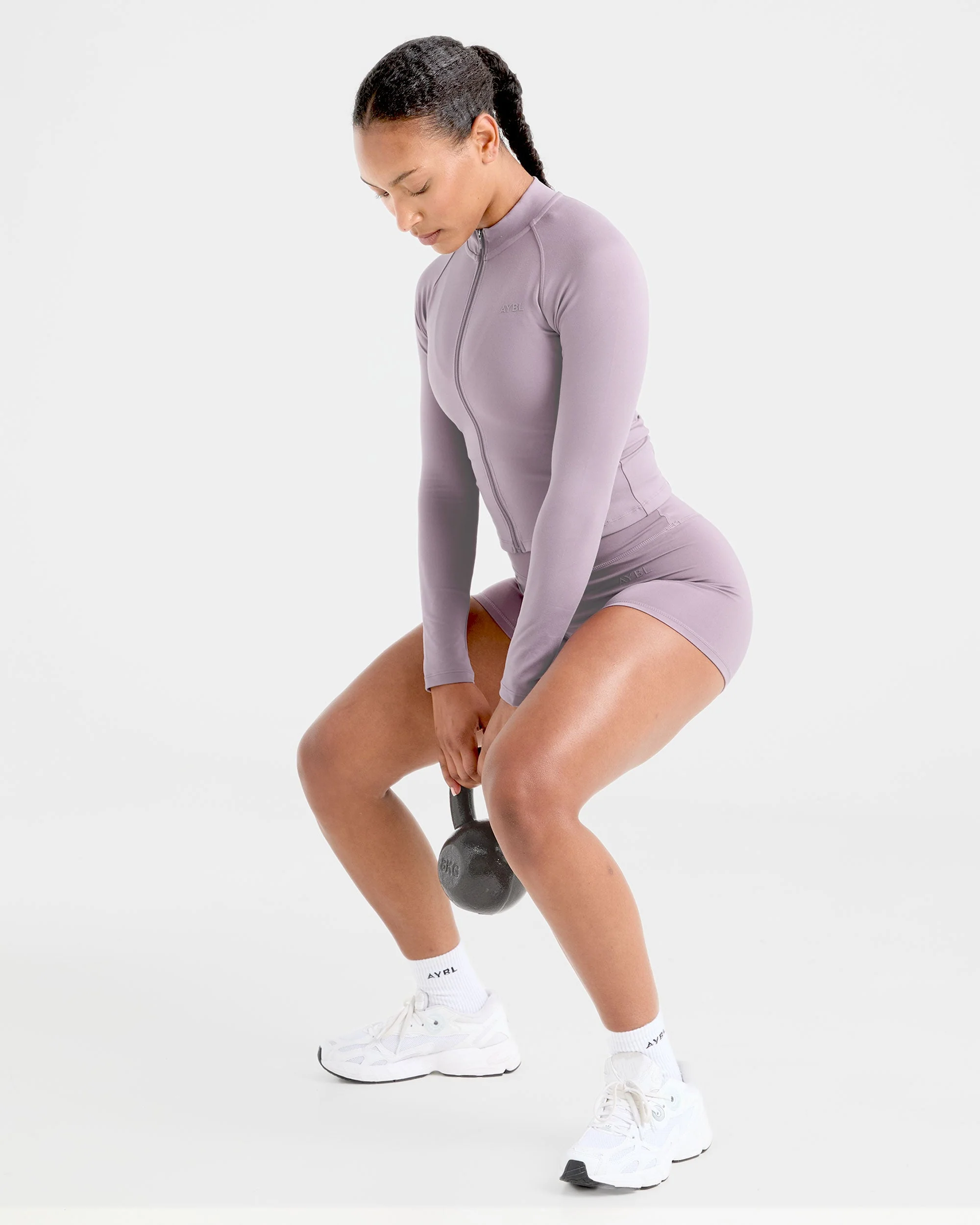Staple Zip Jacket - Mauve Purple - Image 8