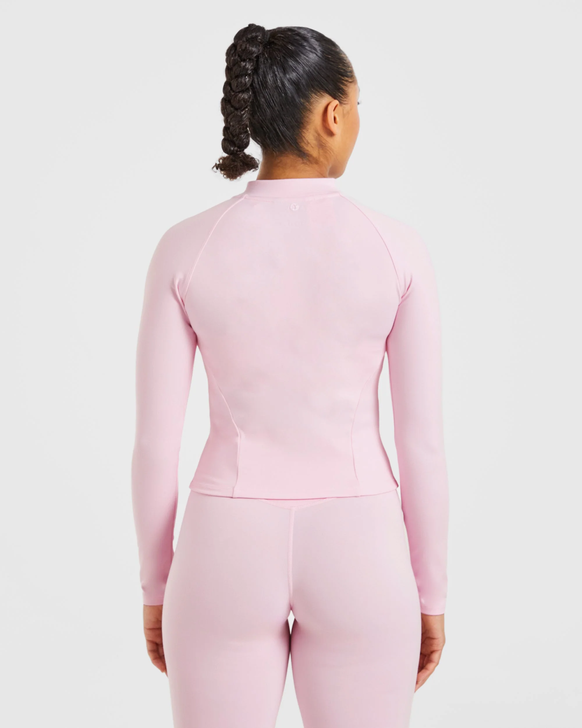 Staple Zip Jacket - Pastel Pink - Image 2
