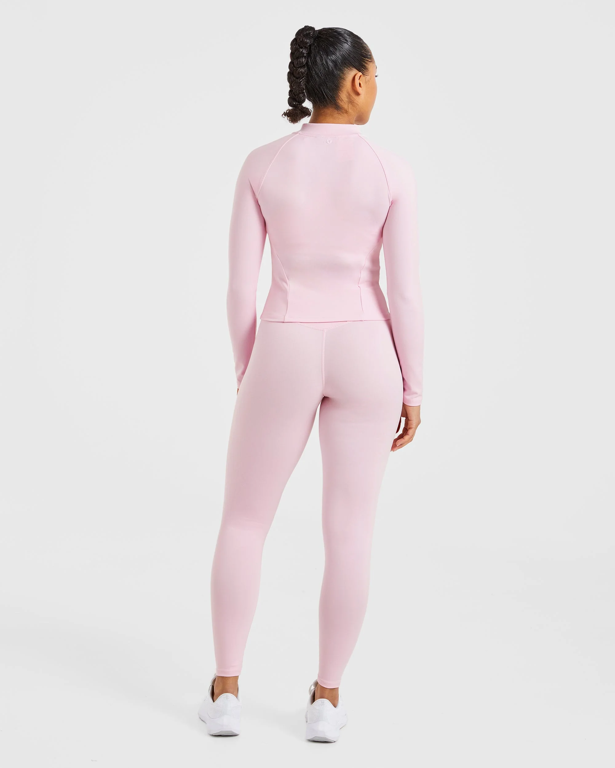 Staple Zip Jacket - Pastel Pink - Image 4