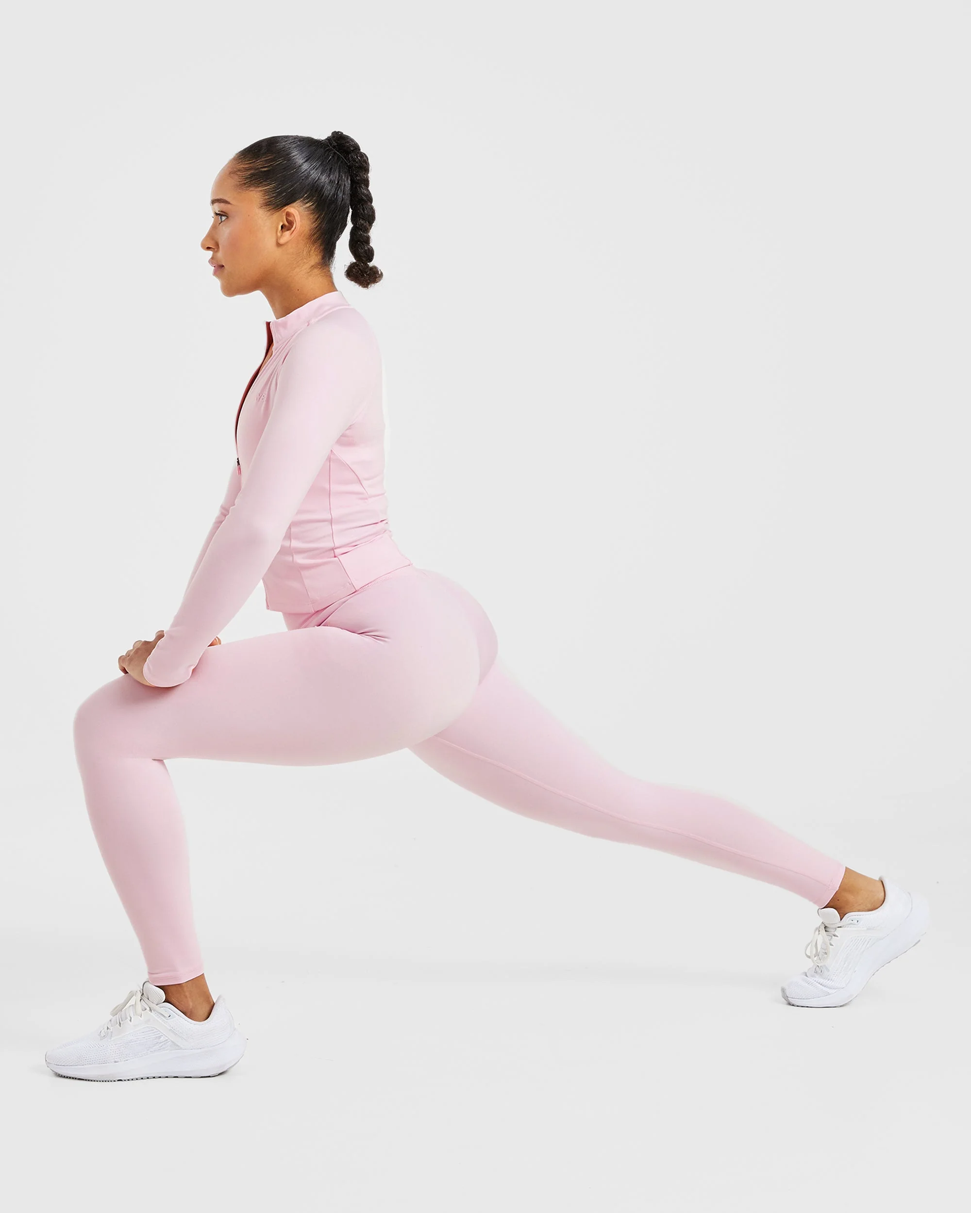 Staple Zip Jacket - Pastel Pink - Image 8