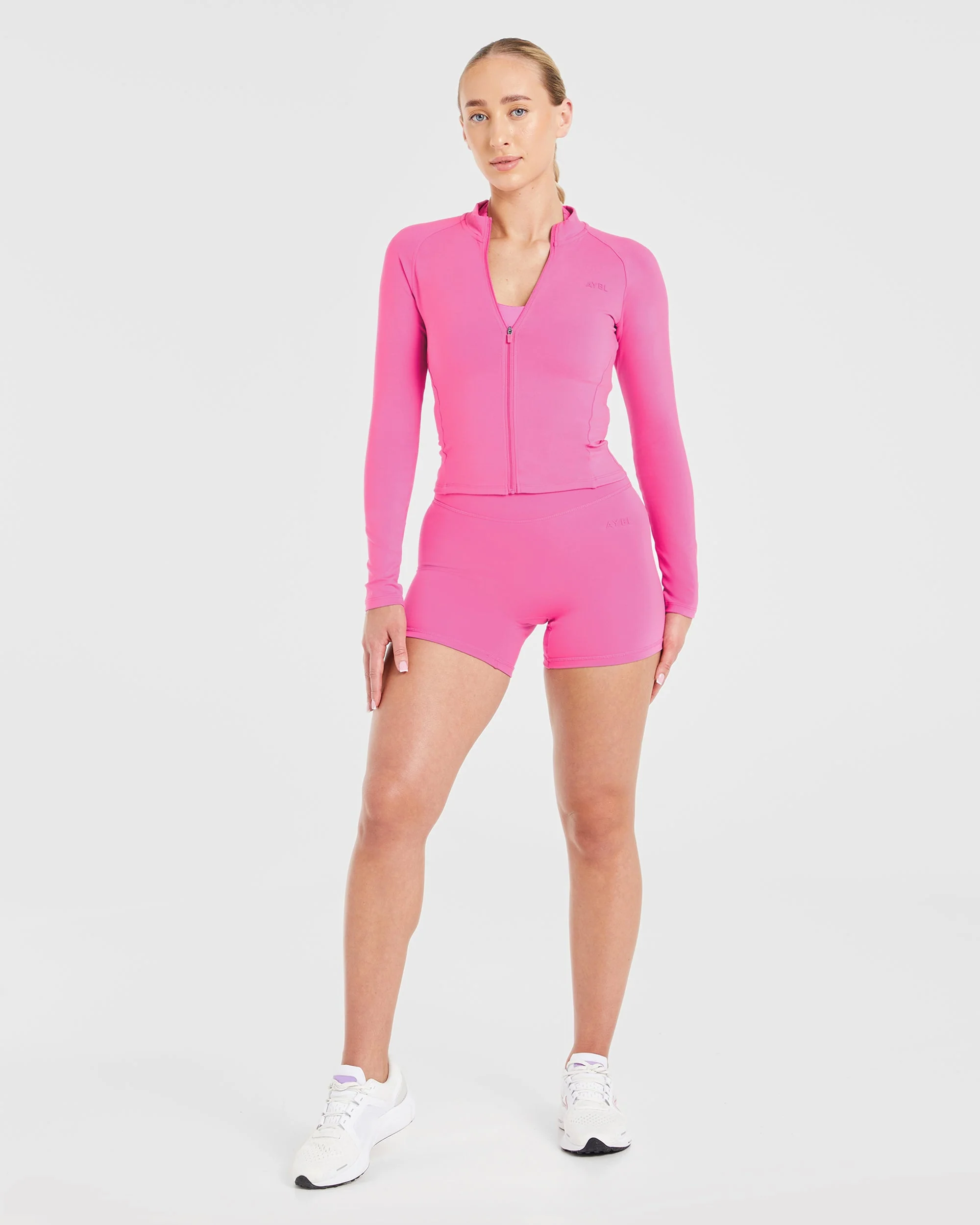 Staple Zip Jacket - Summer Pink - Image 3