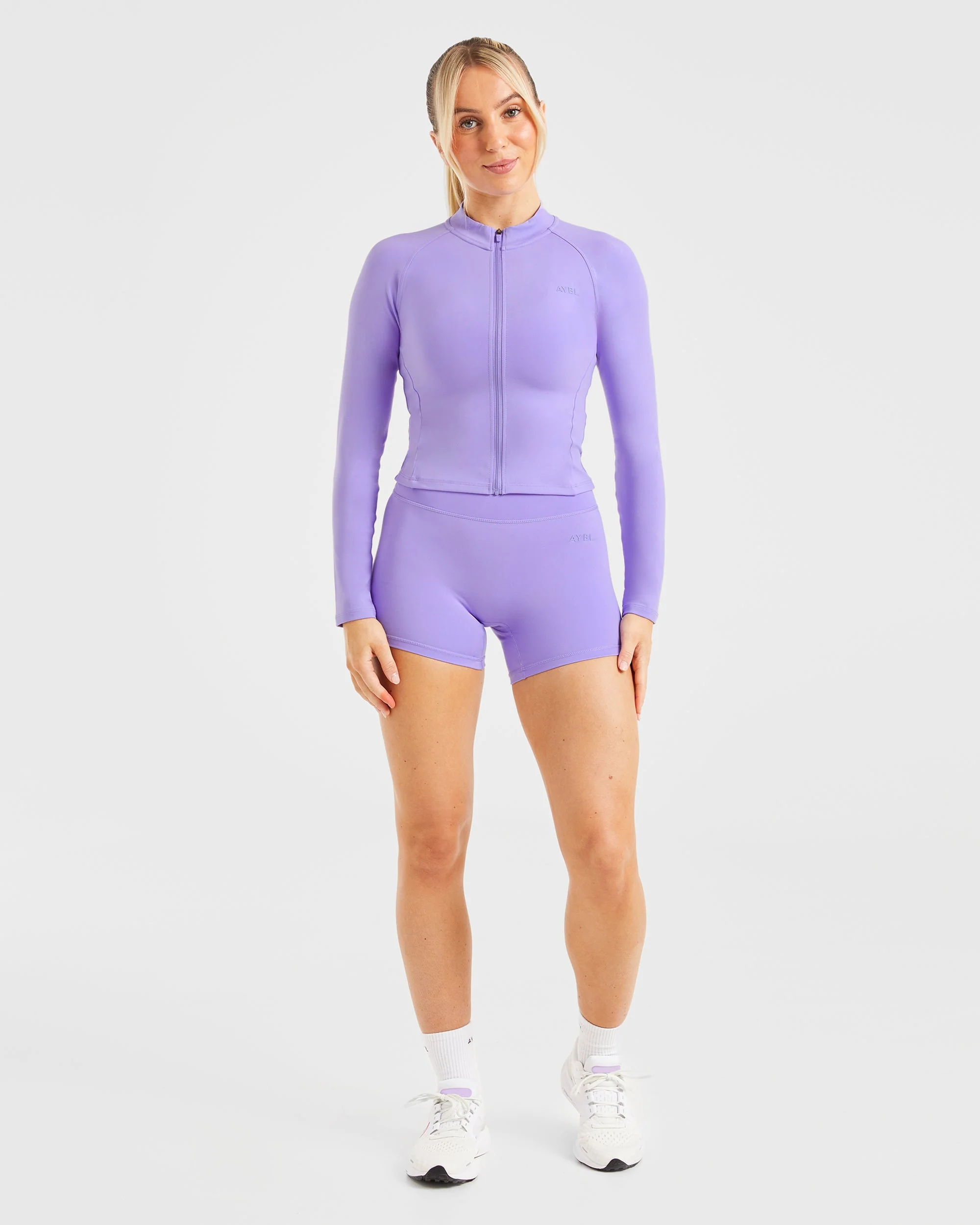 Staple Zip Jacket - Vibrant Violet - Image 3