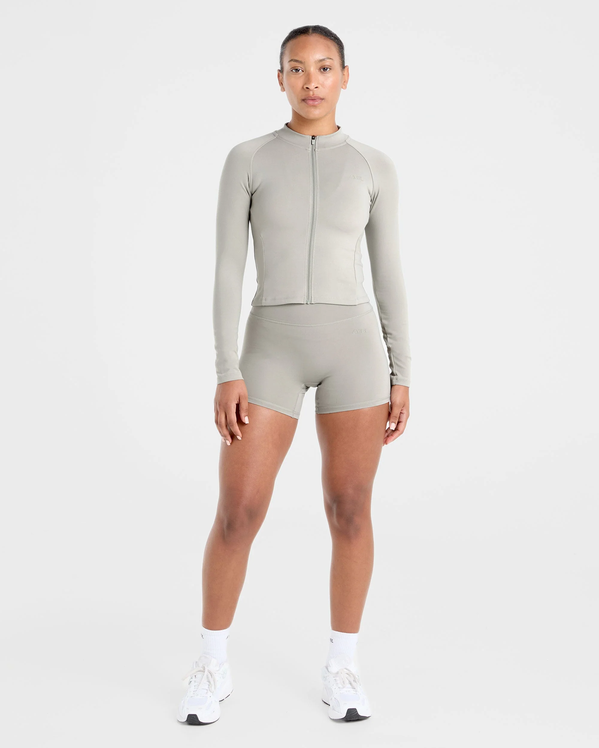 Staple Zip Jacket - Washed Olive - Image 3