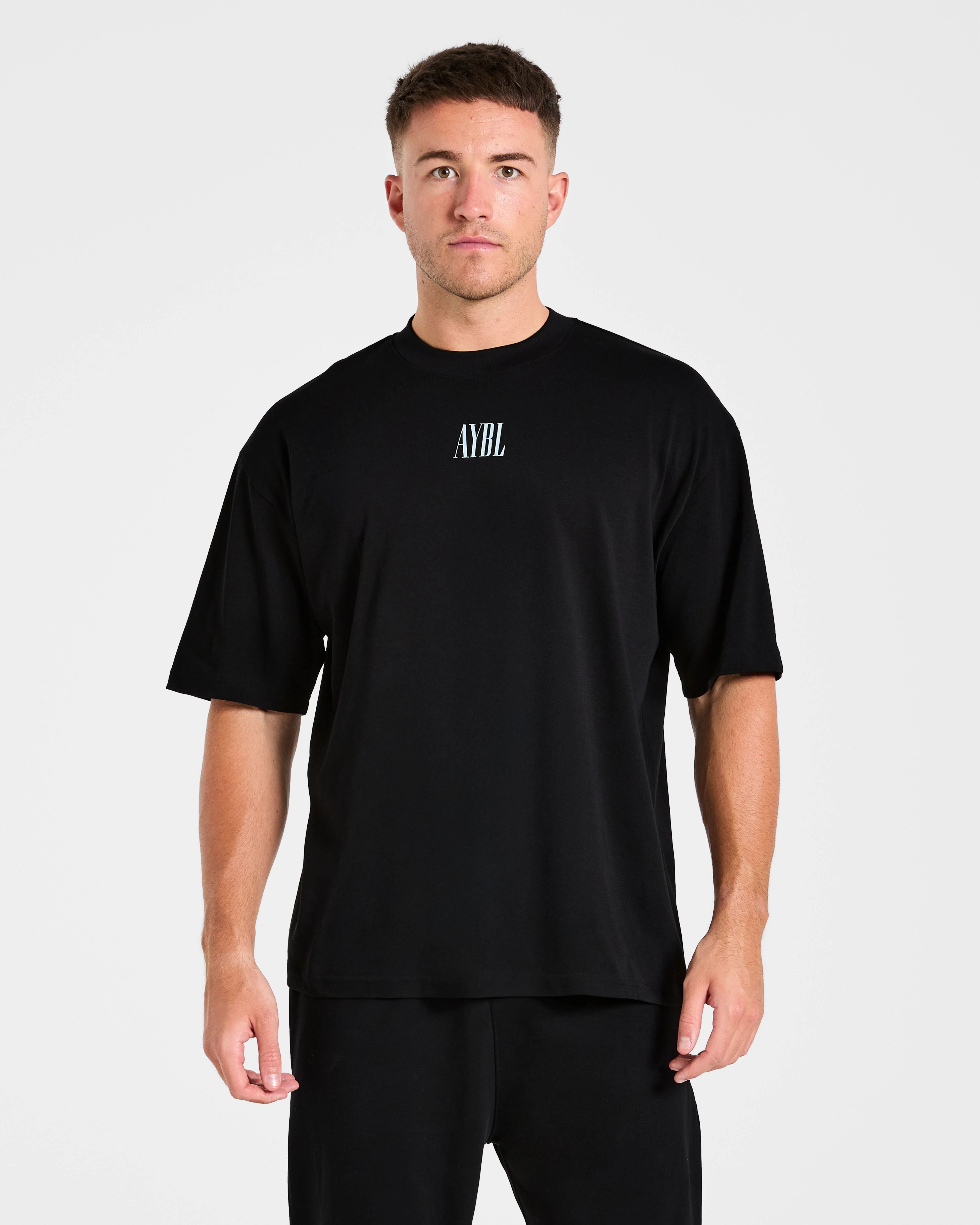 Strength Of Titans Oversized T Shirt - Black - Image 2