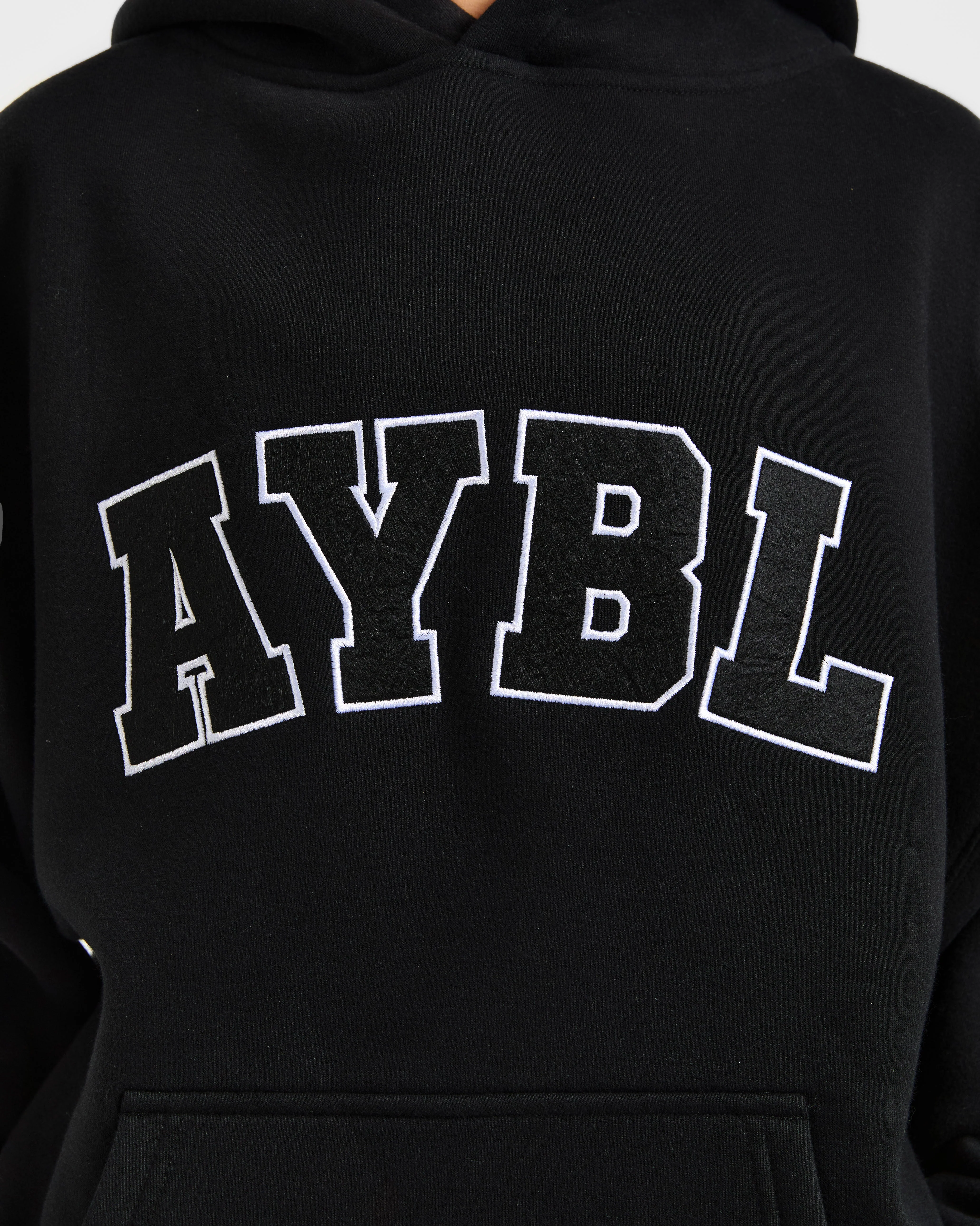 Varsity 2.0 Oversized Hoodie - Black - Image 5