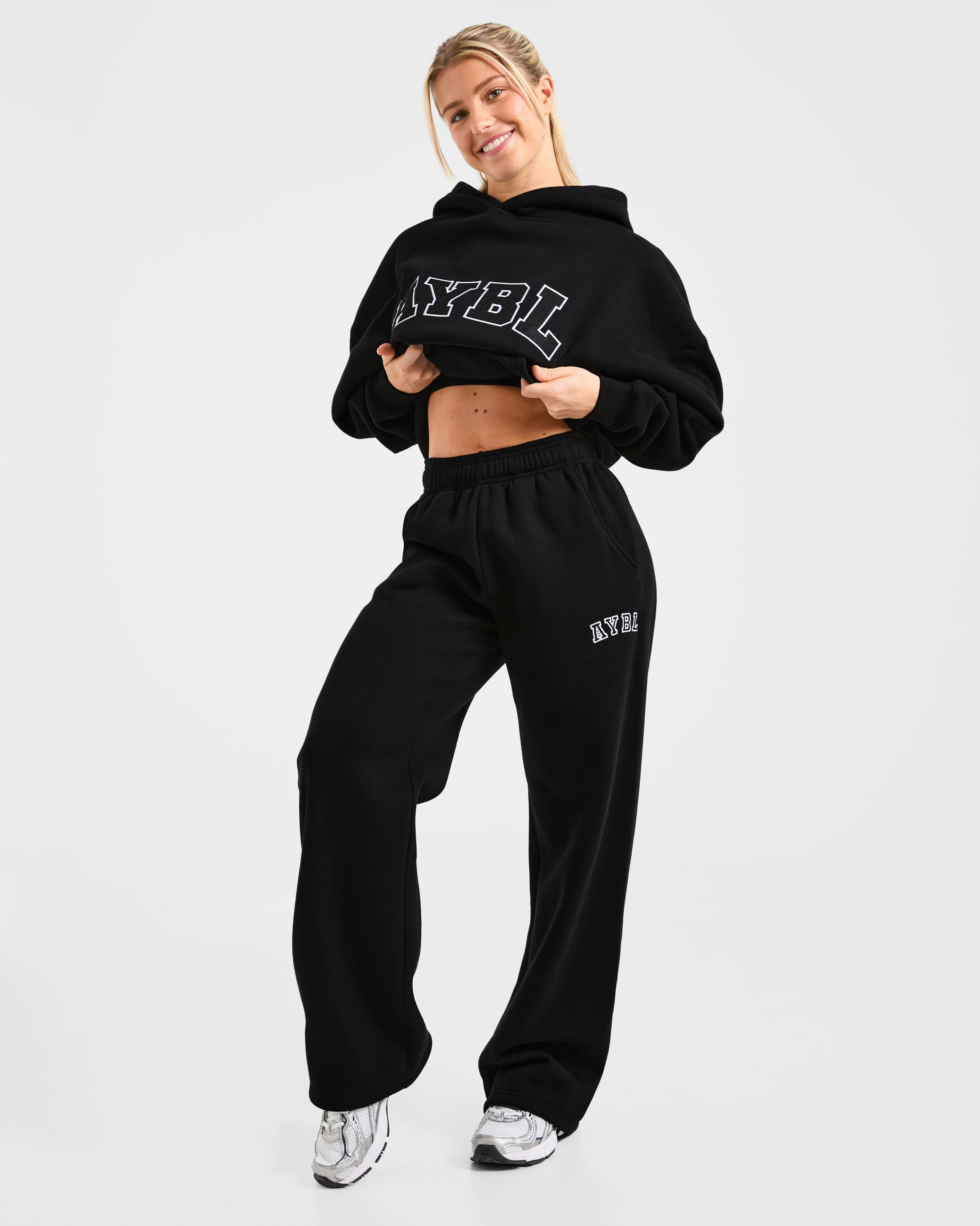 Varsity 2.0 Oversized Hoodie - Black - Image 7