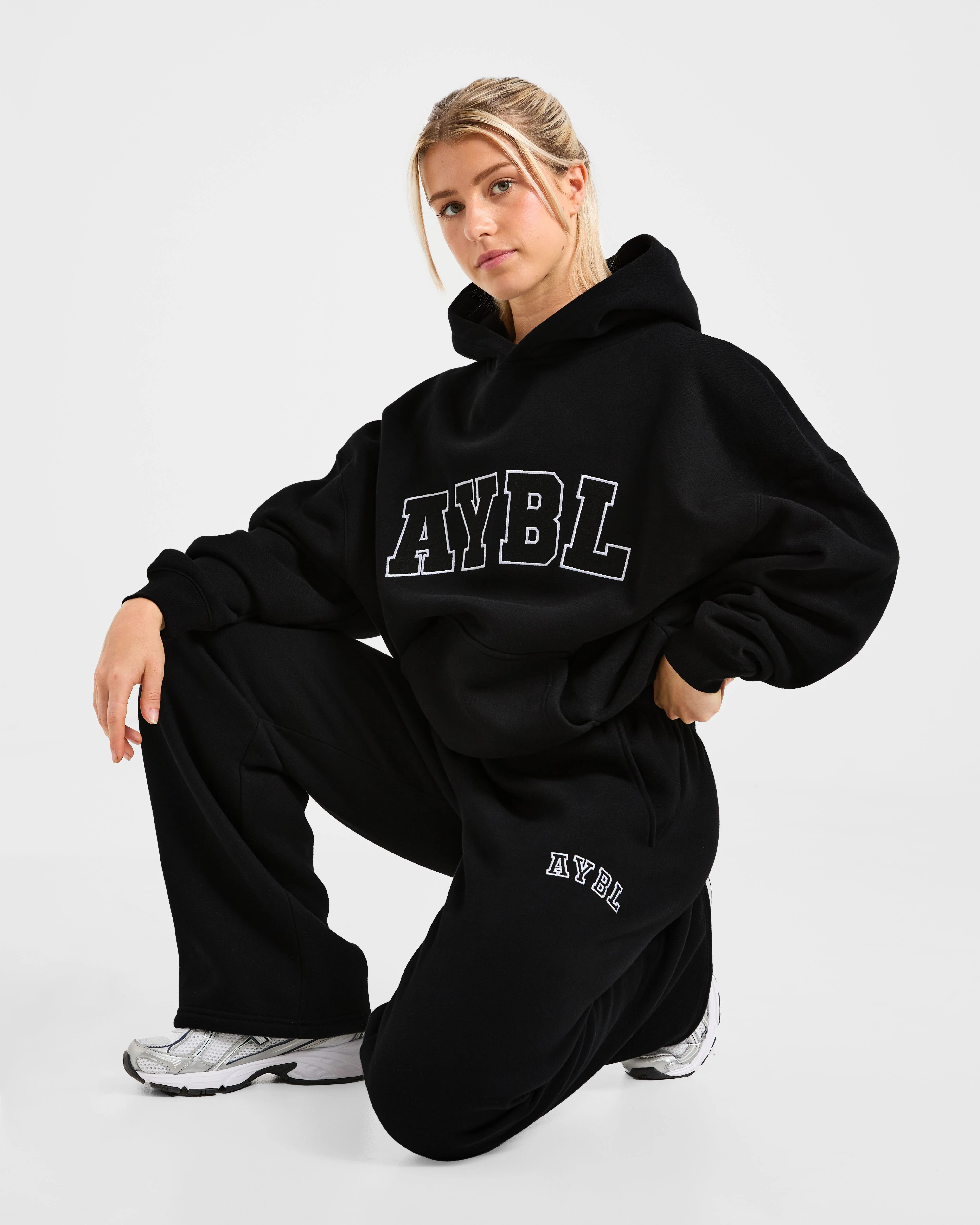 Varsity 2.0 Oversized Hoodie - Black - Image 8