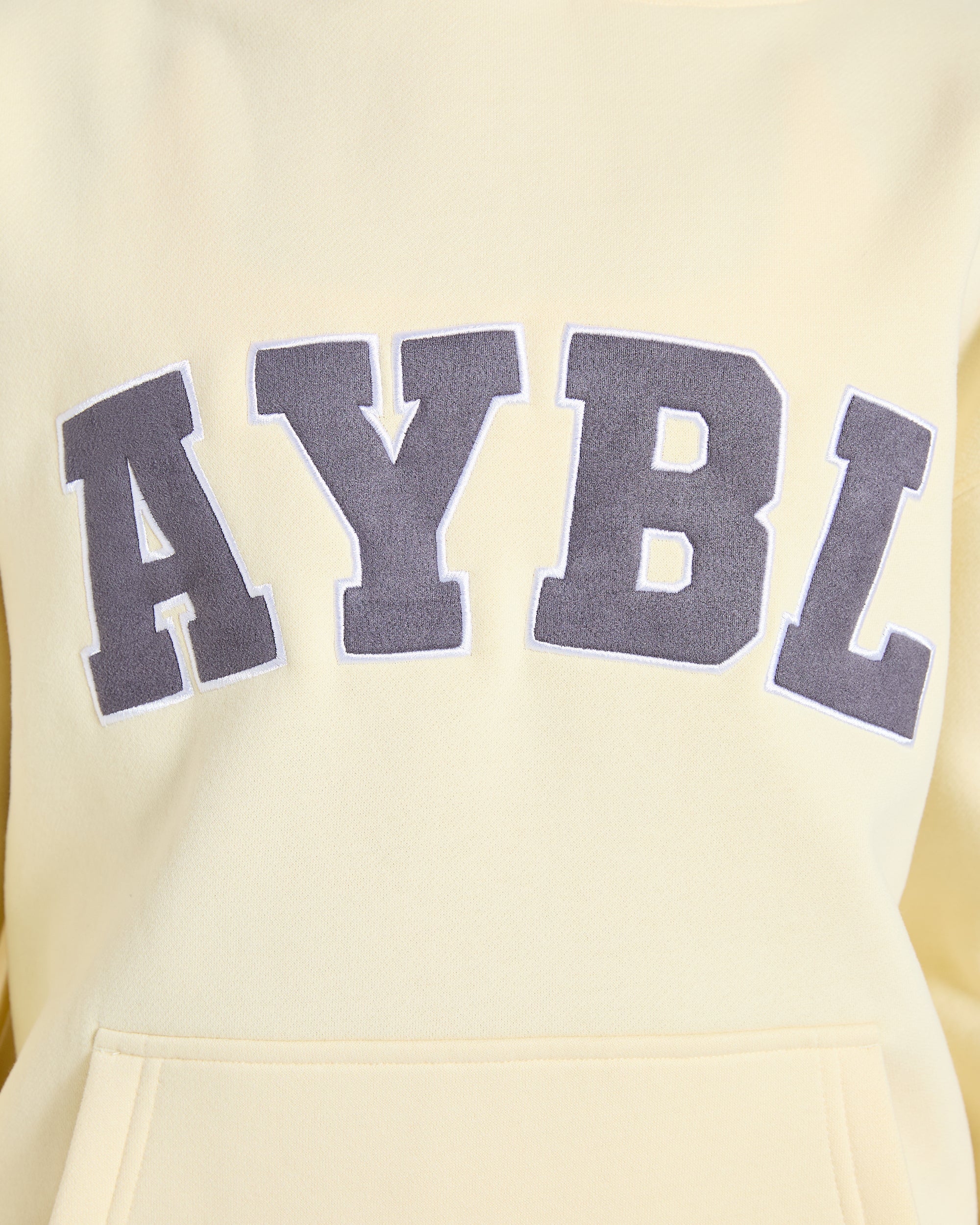 Varsity 2.0 Oversized Hoodie - Butter Yellow - Image 5