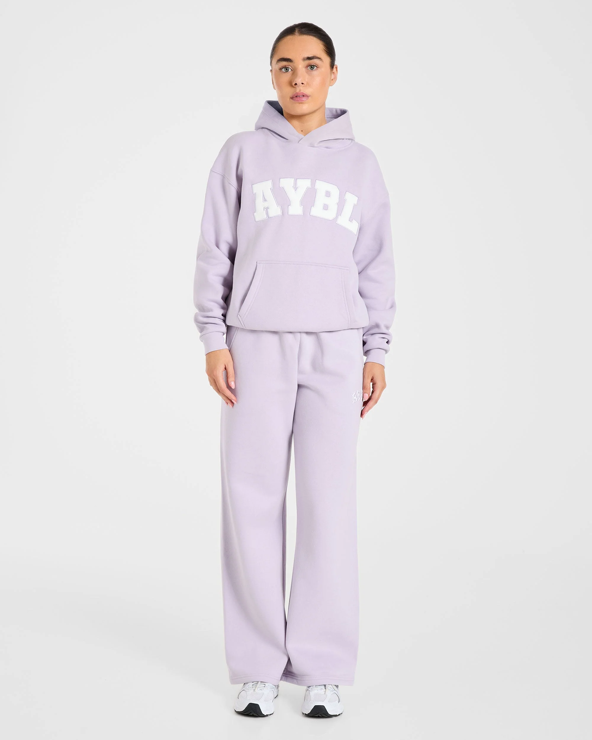 Varsity 2.0 Oversized Hoodie - Lilac - Image 3