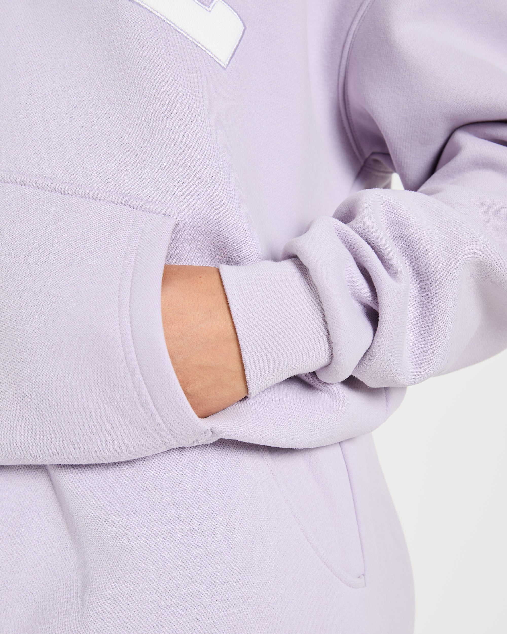 Varsity 2.0 Oversized Hoodie - Lilac - Image 6