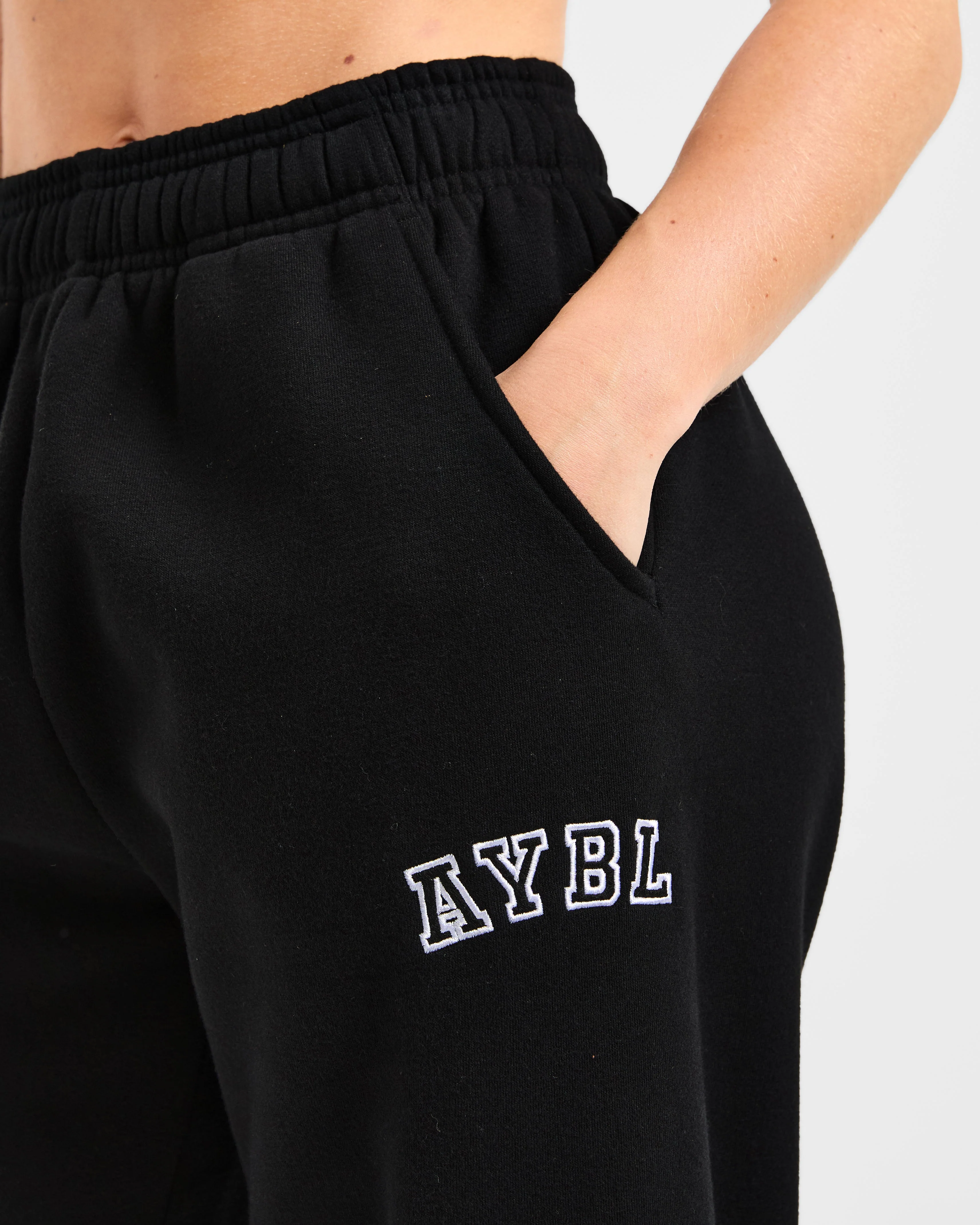 Varsity 2.0 Oversized Joggers - Black - Image 5
