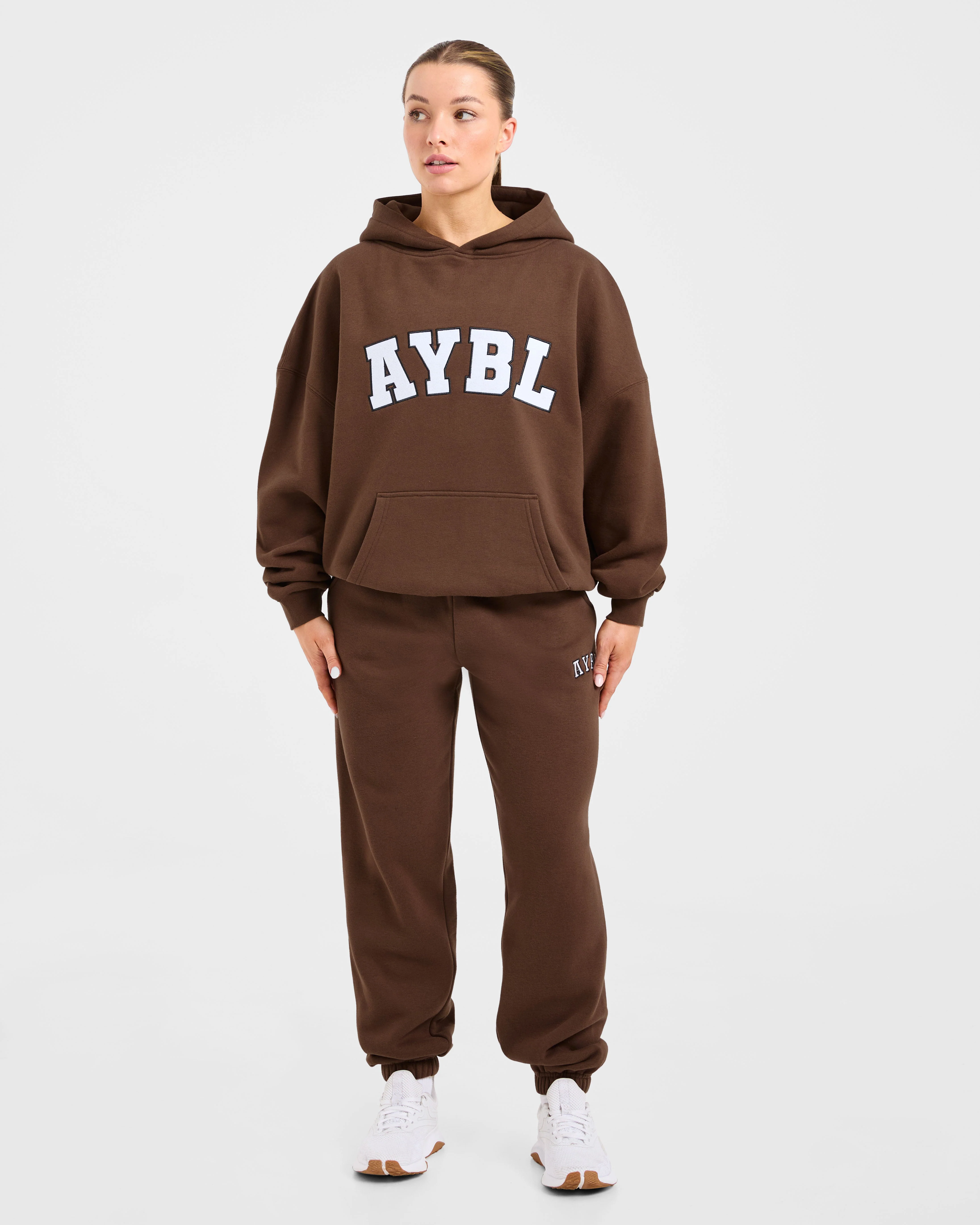 Varsity 2.0 Oversized Joggers - Brown - Image 3
