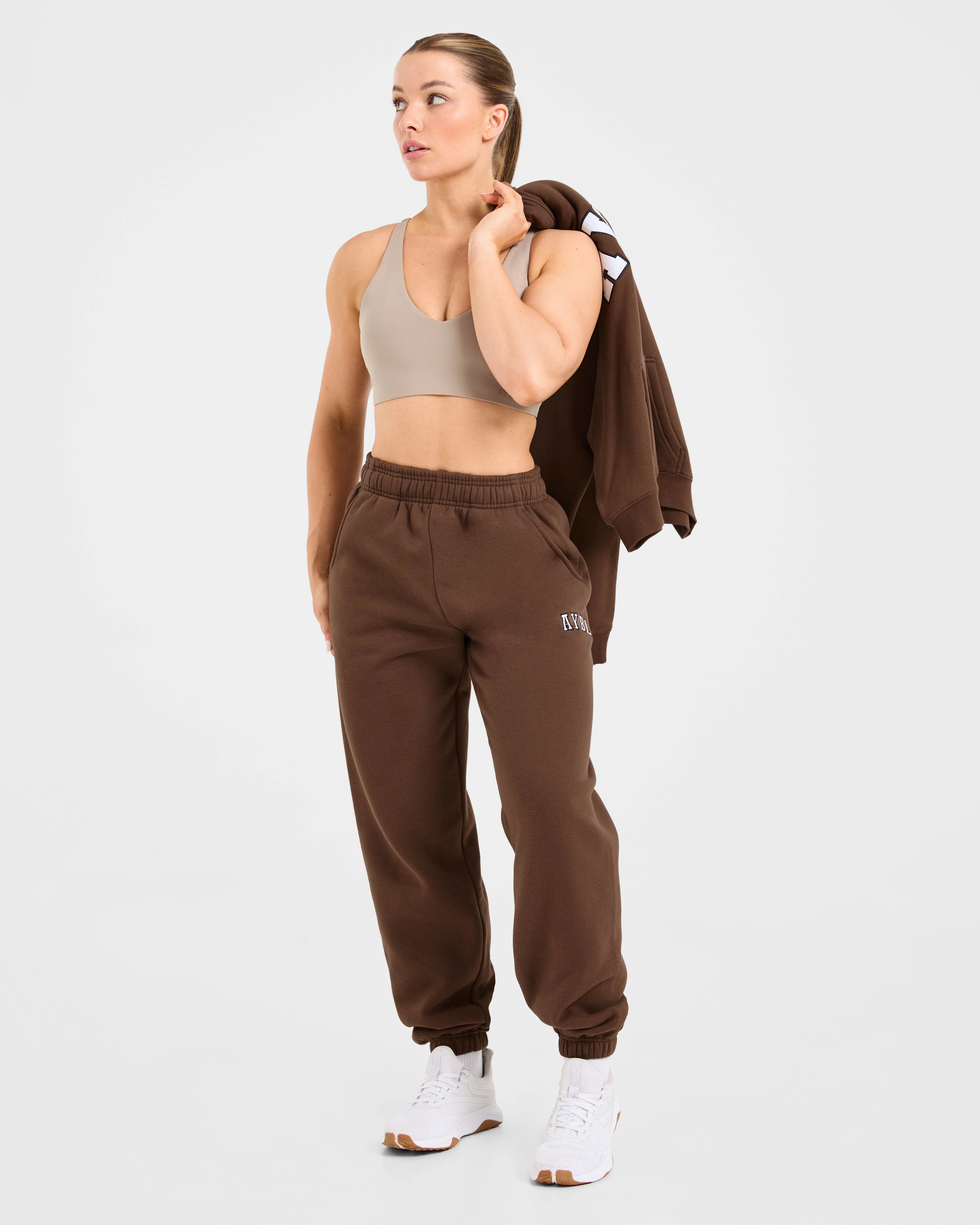 Varsity 2.0 Oversized Joggers - Brown - Image 7