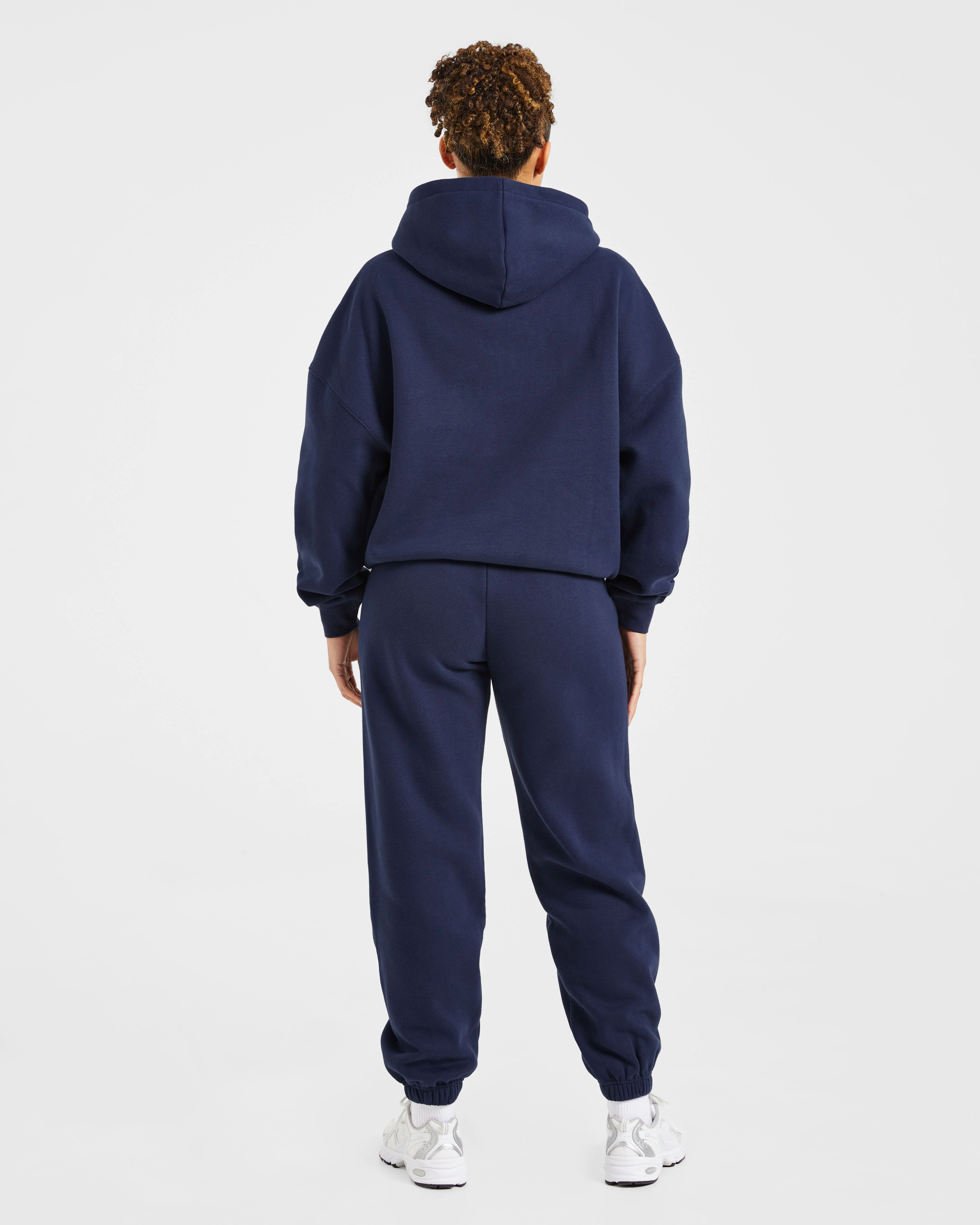 Varsity 2.0 Oversized Joggers - Navy - Image 4