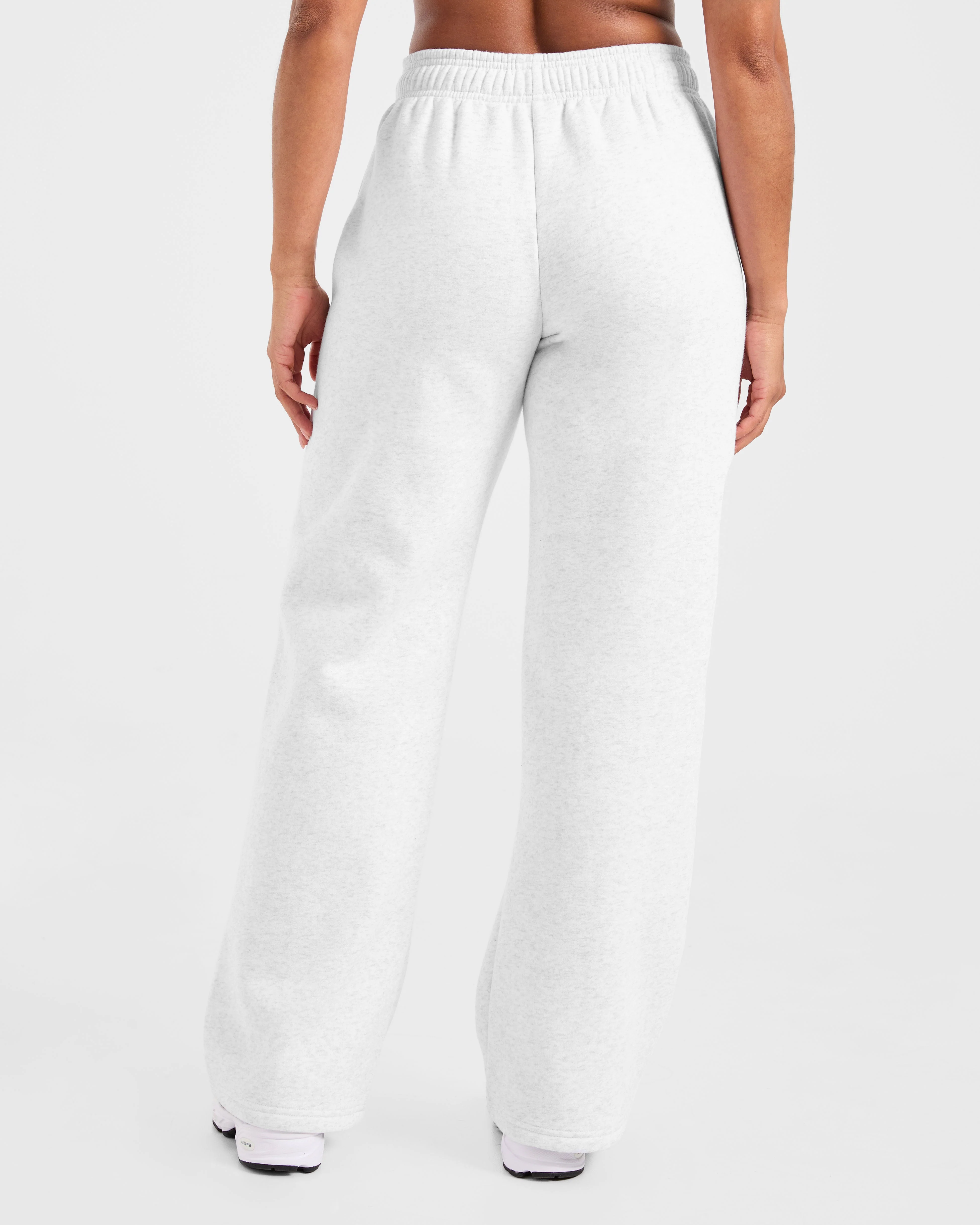 Varsity 2.0 Oversized Straight Leg Joggers - Heather Grey - Image 2