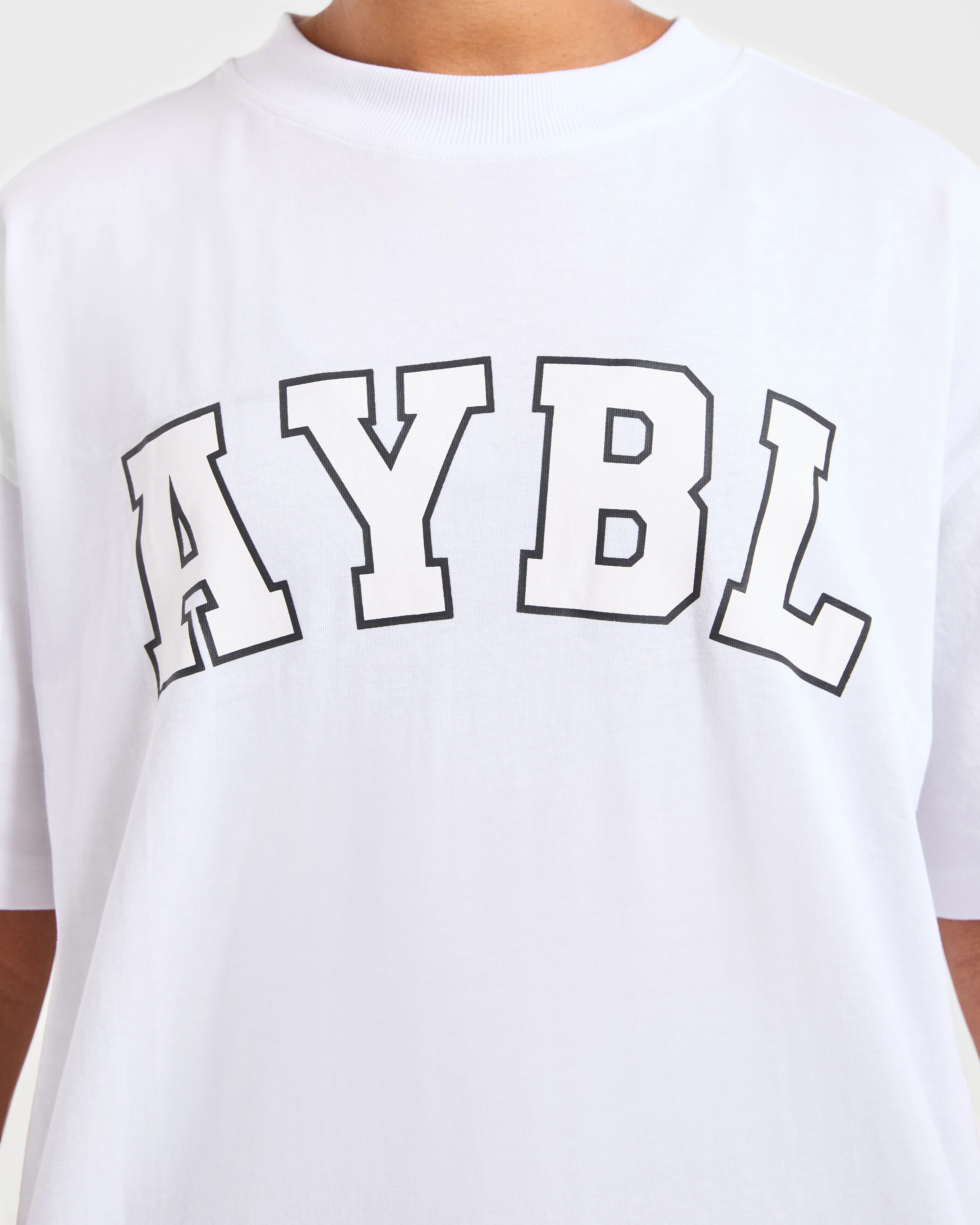 Varsity 2.0 Oversized T Shirt - White - Image 5