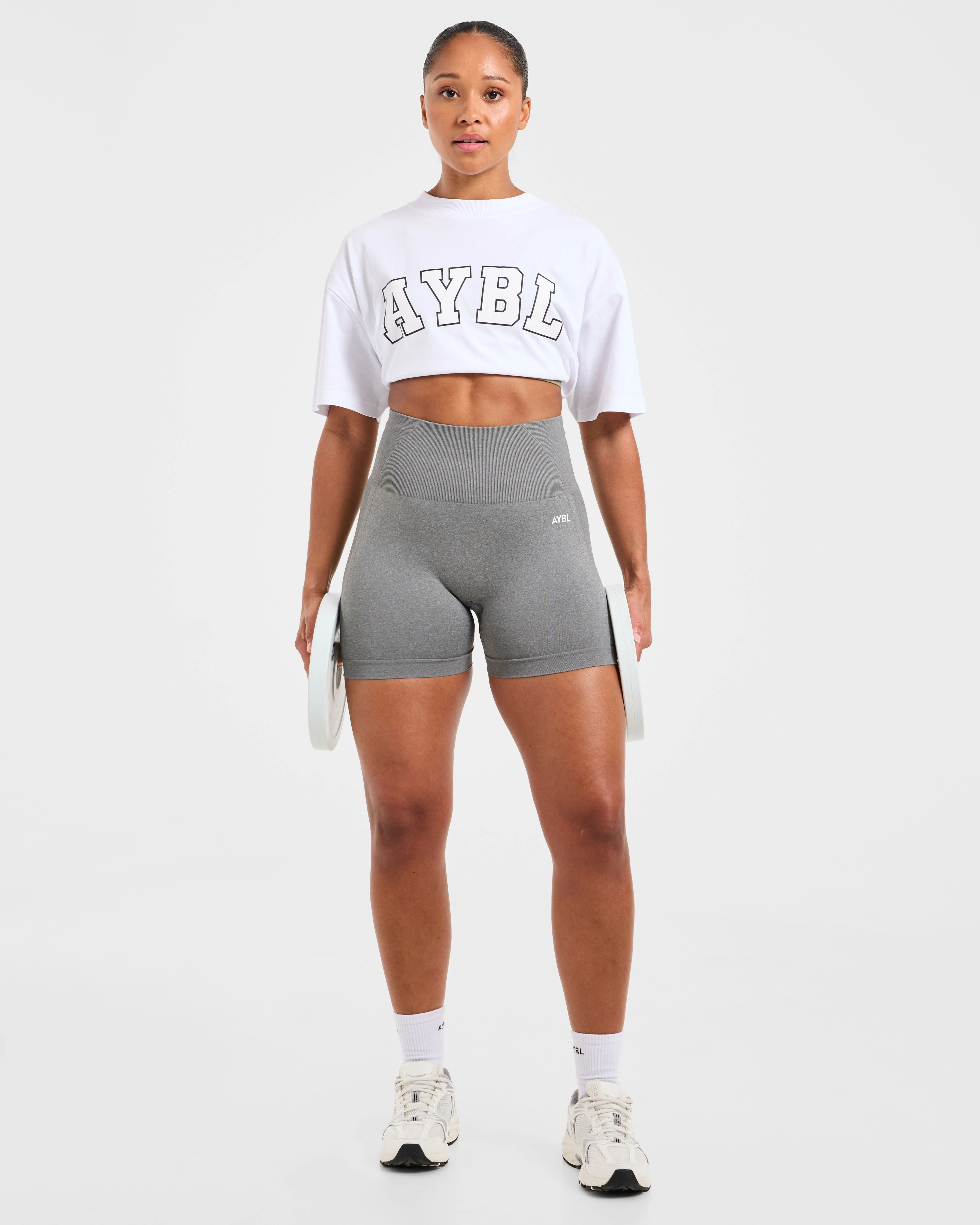 Varsity 2.0 Oversized T Shirt - White - Image 8