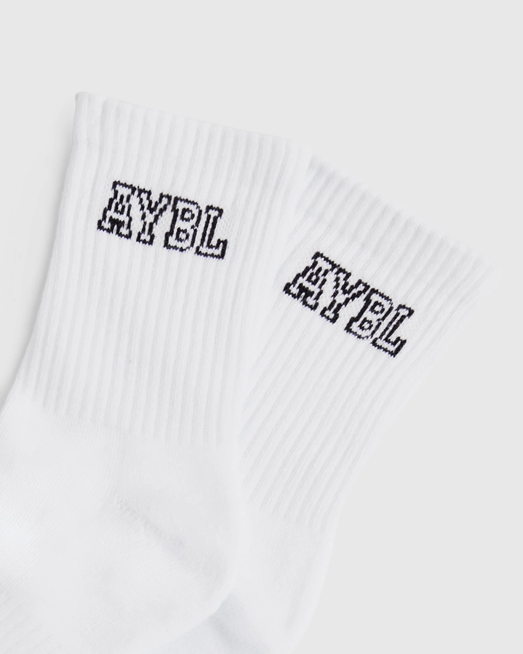 Varsity Crew Socks - White - Image 3
