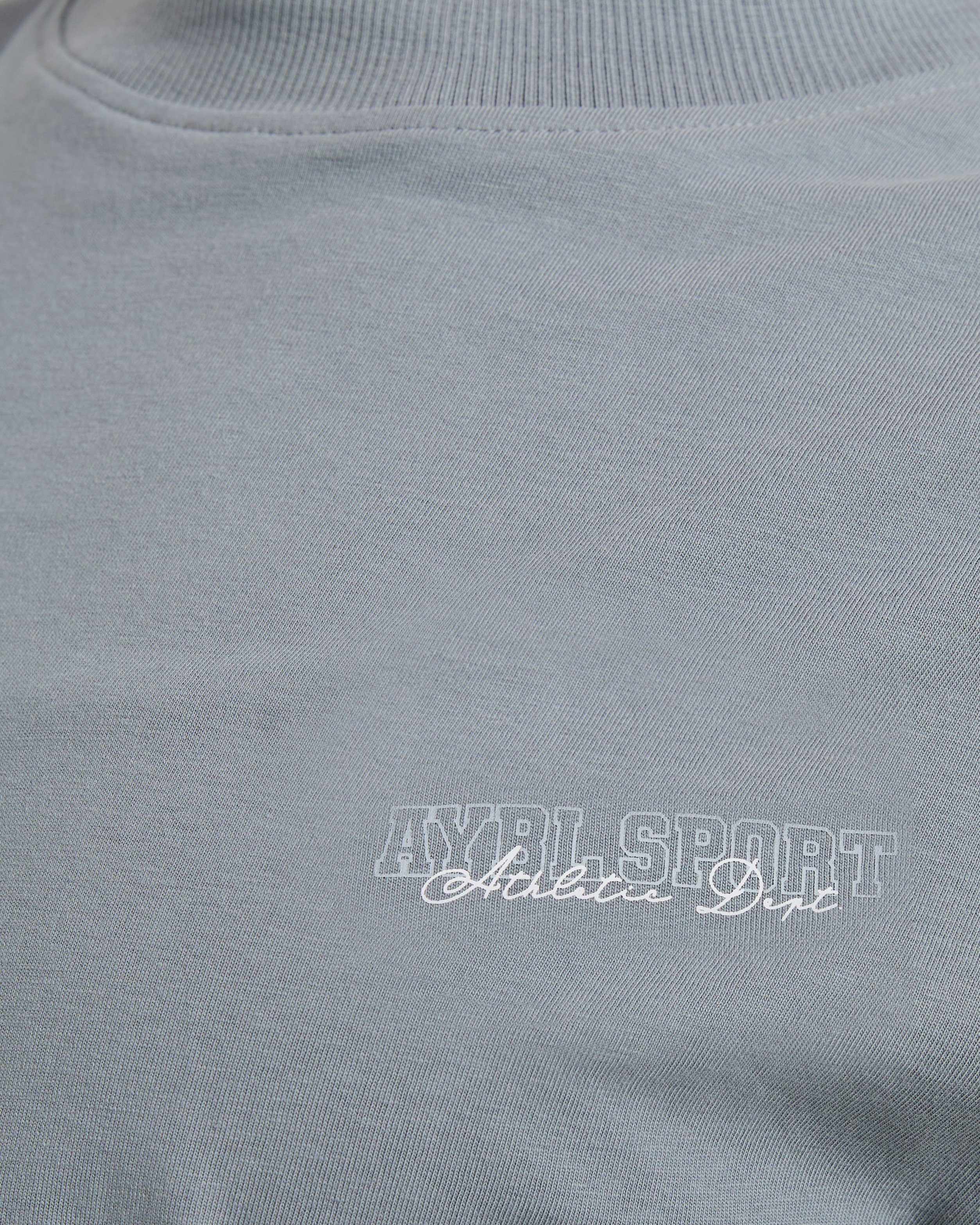 Varsity Dept. Oversized T Shirt - Slate Grey - Image 5