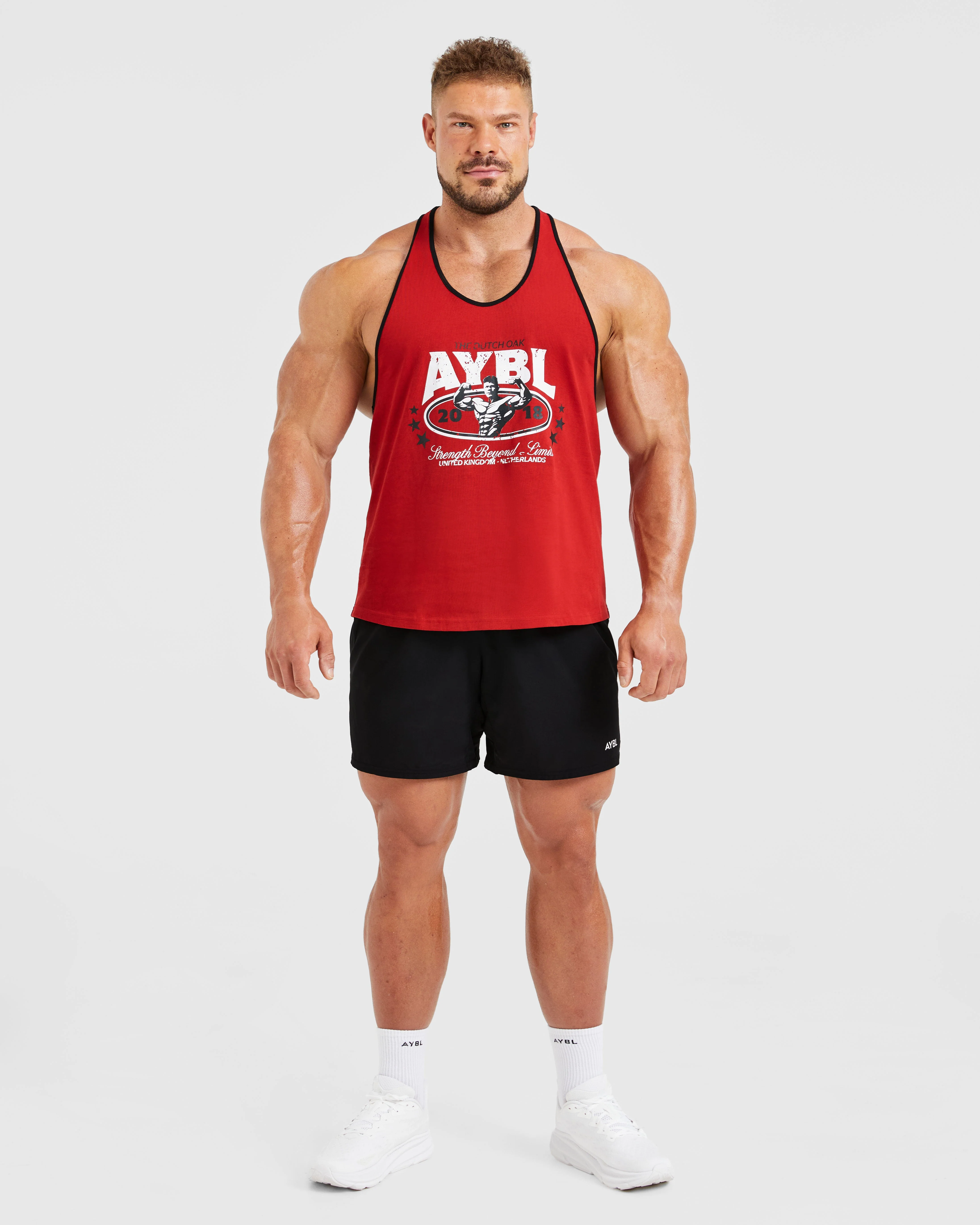Wesley Vissers X Beyond Limits Stringer - Red/Black - Image 3
