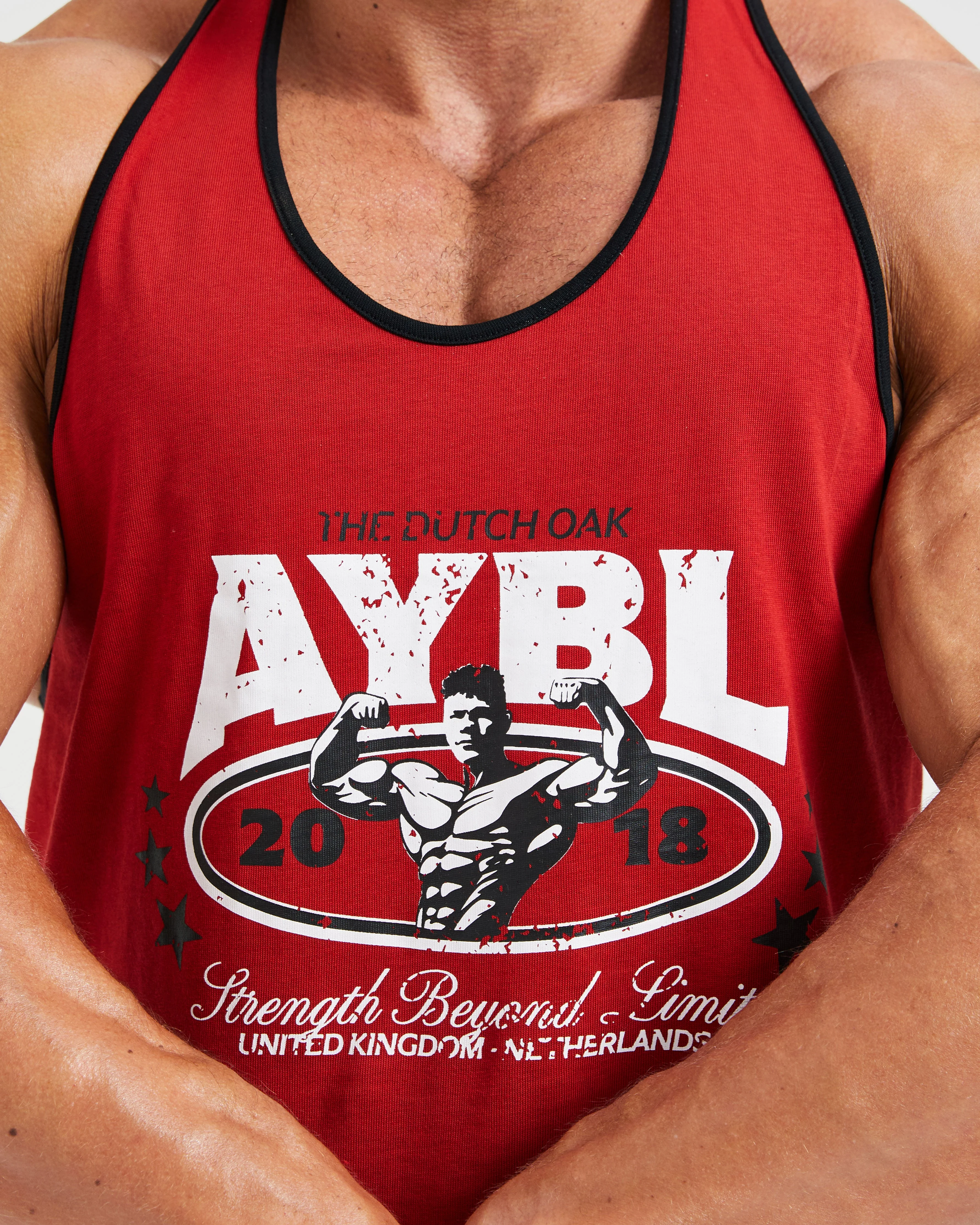 Wesley Vissers X Beyond Limits Stringer - Red/Black - Image 5