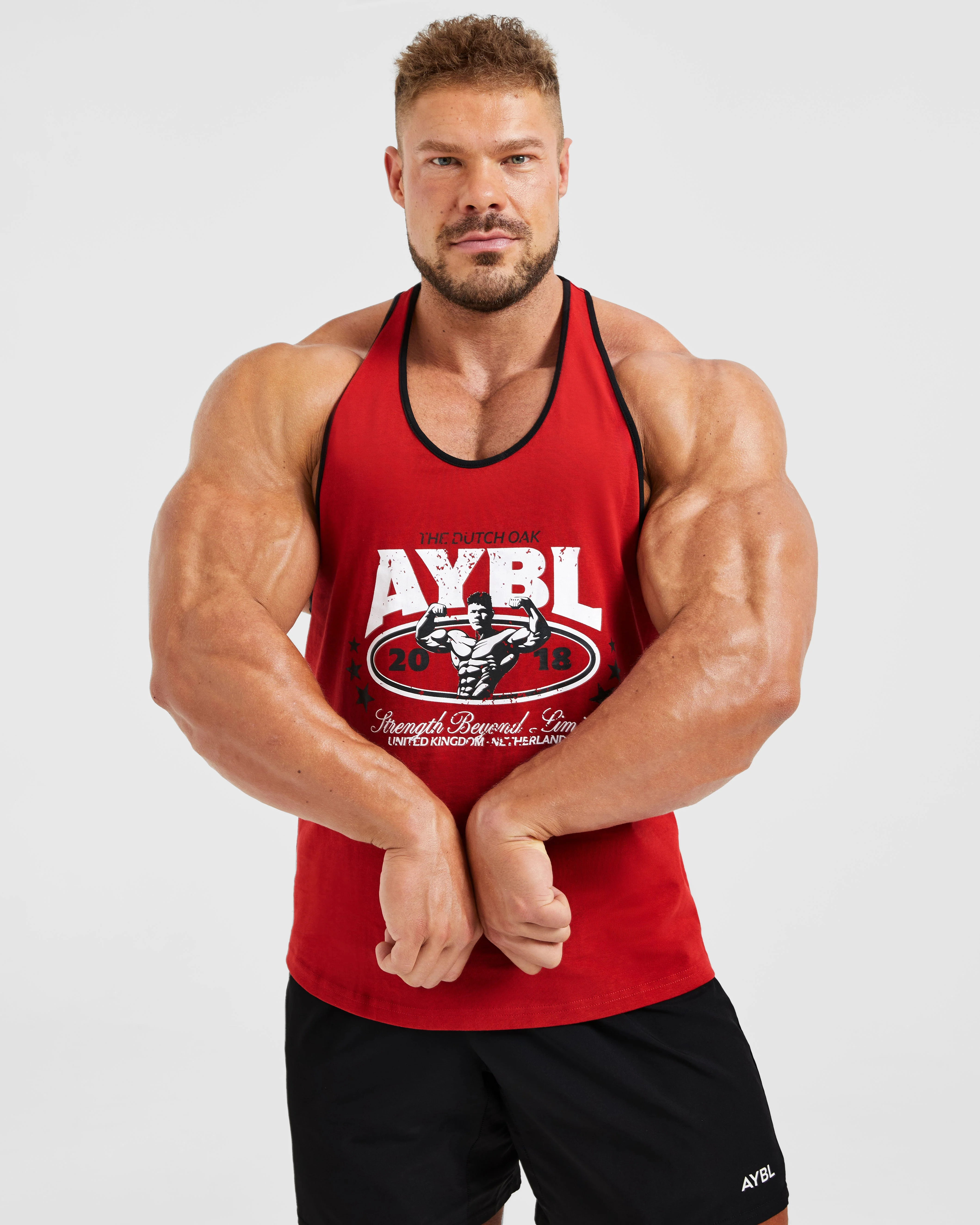 Wesley Vissers X Beyond Limits Stringer - Red/Black - Image 8