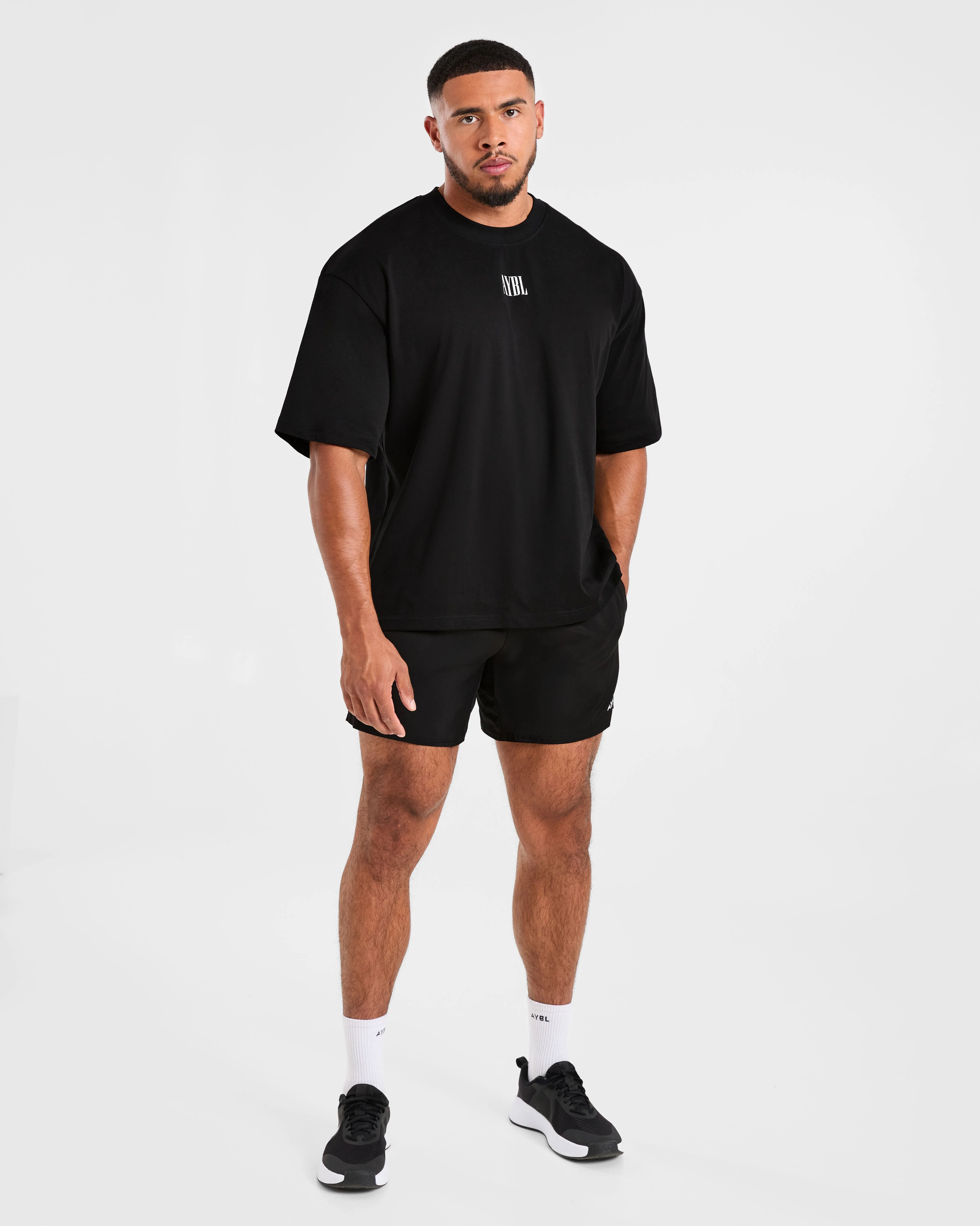 Wesley Vissers x Champion Mindset Oversized T Shirt - Black - Image 3