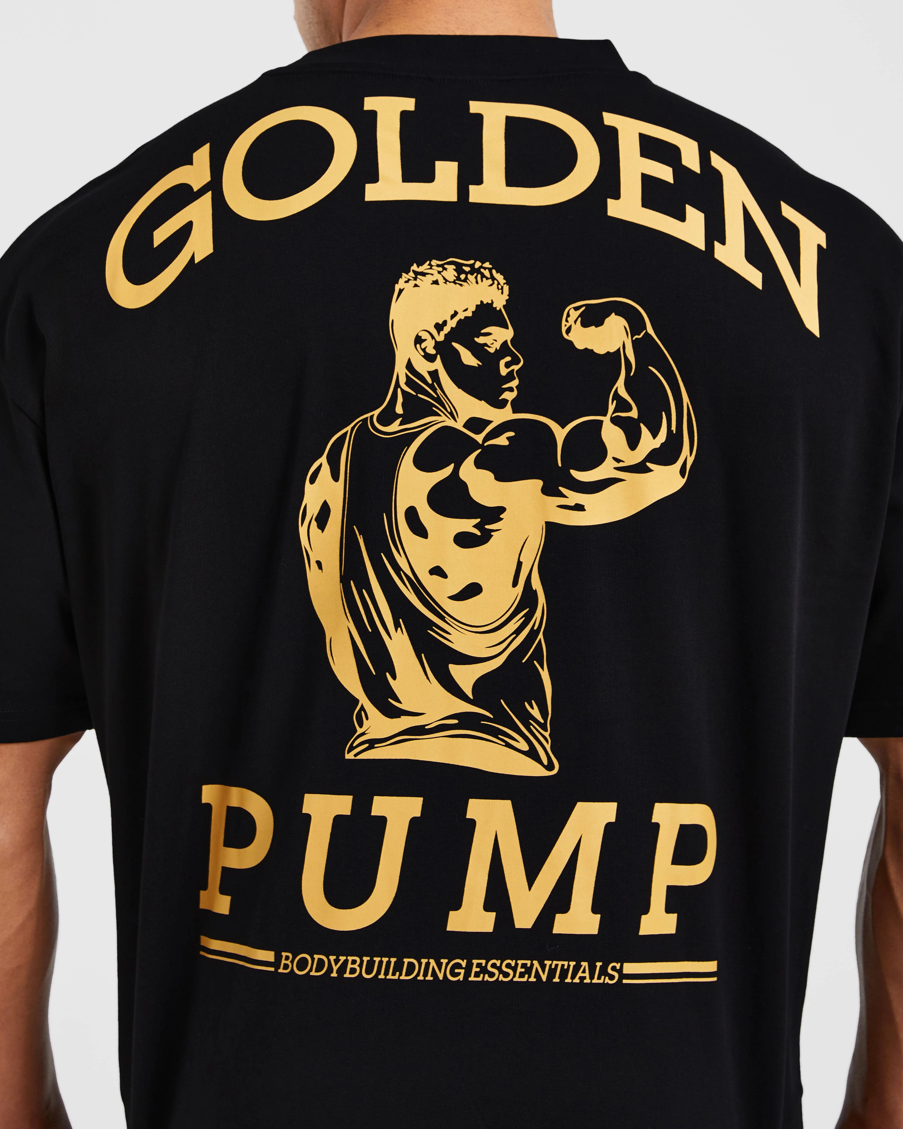 Wesley Vissers X Golden Pump Oversized T Shirt - Black - Image 5